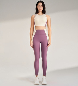 Ensemble de vêtements de sport pour femmes Offre Spéciale soutien-gorge et pantalon de sport de yoga taille haute vêtements actifs XXL pour l'entraînement et le fitness Yoga - Product Image 4