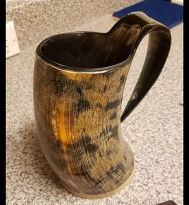 Chope en corne utilisée pour les hôtels et les soirées de bière - Product Image 4