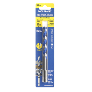 Broca Wolfpack Universale Esagonale O/ 12,0 mm. (Blister 1 pezzo) - Product Image 4