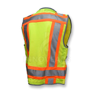 Chaleco de Seguridad Transpirable para Hombre, Alta Visibilidad, Ropa de Trabajo, Nuevo, Personalizable, Nailon/Poliéster, Venta Caliente - Product Image 2