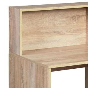 Escritorio para computadora multifuncional Well Home marrón de 90x50x105 cm - Product Image 5