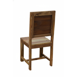 Silla de Restaurante de Madera Reciclada Sólida de Diseño Industrial Antiguo - Muebles Comerciales Resistentes y Duraderos, Ecológicos - Product Image 2