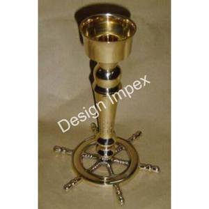 Portavelas Decorativo de Metal Dorado, Artesanía en Metal, Decoración para Mesa de Boda o Fiesta, Candelabro, Mejor Precio - Product Image 3