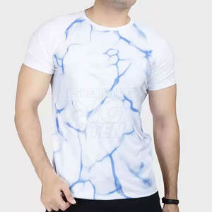 T-shirt pour homme à sublimation personnalisée, vêtement décontracté, manches courtes, respirant, léger, imprimé pour un style estival - Product Image 4