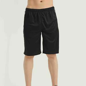 Alta calidad 100% poliéster secado rápido cremallera bolsillo toalla bucle gimnasio Fitness entrenamiento atlético correr entrenamiento pantalones cortos para hombres - Product Image 1