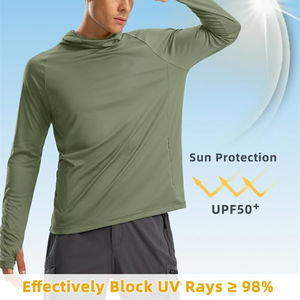 Sudadera de Pesca Personalizada para Hombre, Manga Larga, con Capucha, de Alta Calidad, al Precio Más Bajo, de Secado Rápido - Product Image 3