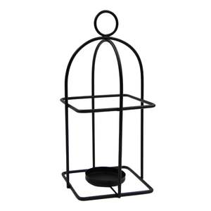 Stunning <b>Black</b> Metal Tealight <b>Candle</b> <b>Holder</b> for Home Decor, Wholesale Handcrafted Wire Designer <b>Candle</b> Stand for Living Room - Product Image 1