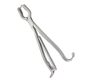 Fórceps de sujeción de hueso con logotipo personalizado, fórceps de sujeción de hueso quirúrgico ortopédico de acero inoxidable, fórceps de sujeción de hueso de alta calidad - Product Image 3