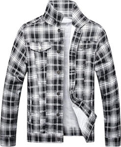 แจ็กเก็ตยีนส์ผ้าฝ้ายสำหรับผู้ชายแจ็กเก็ตผ้ายีนส์สำหรับฤดูหนาวตามสั่ง - Product Image 1