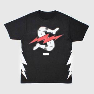 เสื้อยืดผู้ชายขนาดใหญ่กว่าขนาด300กรัมพิมพ์ลายได้เองเสื้อยืดบ็อกซี่ไหล่ตกผ้าฝ้ายแท้ - Product Image 1