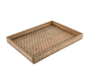 Plateau de service d'incrustation d'os, plateau de service d'incrustation d'os de combinaison de qualité supérieure et de bonne couleur pour l'exportation par des artisans célèbres - Product Image 2