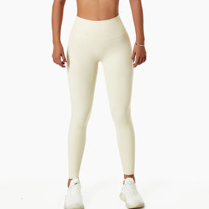 Nueva llegada Leggings de cintura alta para mujer con ropa de gimnasio personalizada con logotipo personalizado Ropa de fitness para mujer Cómoda para mujer - Product Image 6