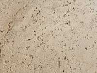 Dalles de bordure de piscine extérieures en travertin ivoire antidérapant blanc moderne 2025, sablées, décoratives, en pierre naturelle, marbre