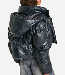 เสื้อแจ็คเก็ตขนเป็ดแบบคลาสสิกสำหรับผู้หญิงเสื้อโค้ทตัวสั้นเสื้อโค้ทตัวหนาระบายอากาศได้ดีเสื้อโค้ทแฟชั่นฤดูหนาวแบบถักใส่สบายทันสมัย - Product Image 2