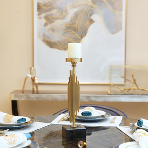 Fantastique design accessoires pour la maison et articles de maison bougeoir en métal bougeoir en métal de meilleure qualité à prix raisonnable - Product Image 4