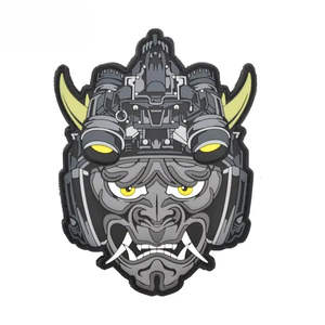 Parches de Goma de Alta Calidad con Velcro, Parches de Goma Suave Termoadhesivos Personalizados al por Mayor, Parches de PVC para Ropa - Product Image 5