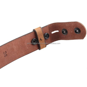 Cinturón de cuero de vaca genuino para hombre, correa de cuero de vaca genuino de dos tonos de moda, vaquero occidental, con relieve Floral, botones a presión - Product Image 6