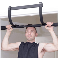 Barra de dominadas metálica personalizable con logo personalizado e impresión por sublimación completa para entrenamiento corporal en casa, ejercicio y gimnasio en casa
