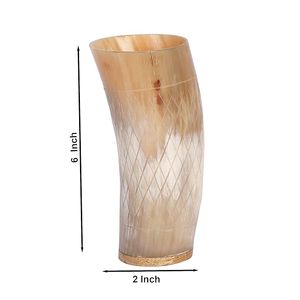 เบียร์ไวกิ้งทำจากเขาวัวแท้ดีไซน์แบบควายในยุคกลางของแท้เป็นมิตรกับสิ่งแวดล้อมวัสดุอินทรีย์รูปทรงธรรมชาติ - Product Image 2