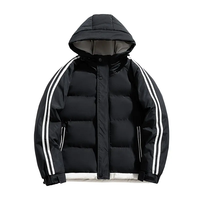 Grossiste Veste en duvet d'hiver pour hommes personnalisée Veste en duvet épaissie surdimensionnée chaude de haute qualité