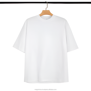 เสื้อยืดทรงบ็อกซี่ ฮิปฮอป 180 GSM แขนเสื้อแบบดรอปโชว์เดอร์ ลายกราฟิก ผ้าคอตตอนหนานุ่ม สตรีทแวร์สั่งทำพิเศษ ทรงโอเวอร์ไซส์ ผู้ชาย พลัสไซส์ ทรงสลิมฟิต - Product Image 2