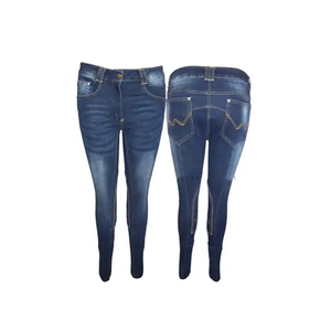 High Quality High Waist Equestrian Breeches with Silicone <b>Knee</b> <b>Patch</b> Leather Sports Safety Protection from Indian Supplier - Product Image 1