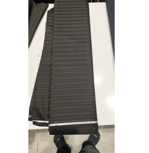 Tissu en coton rayé écologique pour vêtements de filles et de garçons, idéal pour la confection de costumes, chemises et autres vêtements, en rouleau - Product Image 4