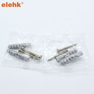 Elehk Autre Fisher plastique 6 mm Gris Bucha S8 25pcs <span class=keywords><strong>chevilles</strong></span> en nylon <span class=keywords><strong>pour</strong></span> matériau solide, 8x40mm - Product Image 4