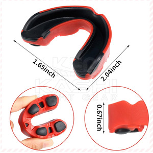 Total Fit <b>Sports</b> Safety Gear <b>Mouth</b> <b>Guard</b> with EVA Material Non-Slip & Anti-Teeth Grinding for Boxing-Comfortable Unisex Fit - Product Image 2