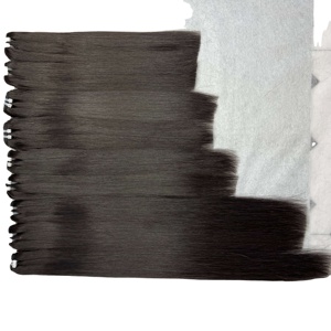 ผมต่อแบบตรงธรรมชาติ เวียดนาม คุณภาพพรีเมียม ลดราคาพิเศษ ขนาด 8 ถึง 40 นิ้ว - Product Image 1