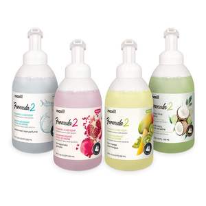 Savon liquide moussant pour les mains Formule 2, 473 ml, hydratant à la lanoline, parfum kiwi-mangue, 18 oz, vente en gros - Product Image 2