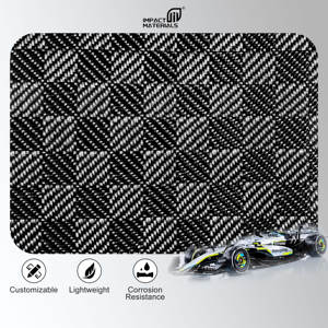 ผ้าคาร์บอนไฟเบอร์ทอลายทวิล 2x2 3k/240g ความแข็งแรงสูง สำหรับซ่อมรถยนต์ เรือ และเสริมแรงโครงสร้างบนผนังคอนกรีต - Product Image 2