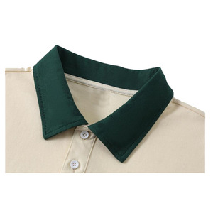 Polo de Golf de manga corta para hombre que absorbe la humedad, camisetas deportivas con estampado de logotipo personalizado, patrón sólido, Polo de estilo cuadrado para hombre - Product Image 2