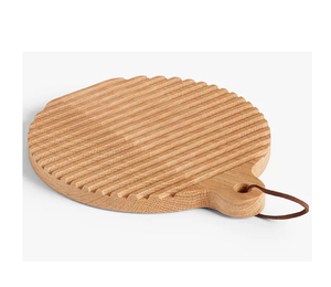 Dessous de plat en bois porte-pot ménage résistant à la chaleur tampons chauds forme ronde et pièce design sculptée - Product Image 1