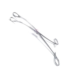 Pinzas Curvas para Óvulos con Logotipo Personalizado, Acero Inoxidable de Grado Médico, 13 Pulgadas, Instrumentos Obstétricos, Certificación CE, Precio de Fábrica, OEM - Product Image 2