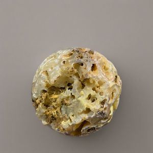 Esfera de Coral Agatizado Natural, Bola de Cristal de Coral Fósil Grande, Especímen Mineral Pulido, Piedra de Exhibición para Coleccionistas - Product Image 5