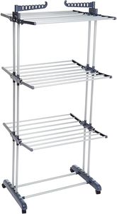 Porte-vêtements suspendus de qualité supérieure et multifonction porte-vêtements extensible moins cher porte-vêtements pliable étendoir vêtements - Product Image 3