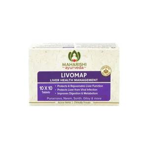Maharishi Livomap Tabletas y Jarabe de Hierbas Suplemento Natural PARA EL Cuidado del Hígado - Product Image 1