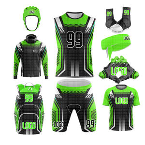 220 Gsm 7 7 Polyester Spandex Compression Football Uniformes Top Style 7v7 Sublimé Chemises Shorts Équipe De Football Américain Nom - Product Image 1