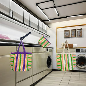 Eco-friendly Large Recycled Nylon and <b>Polypropylene</b> Shopping <b>Bags</b> Sustainable Bulk <b>Bags</b> Made in India for Supermarkets - Product Image 2