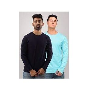 Camiseta lisa de manga corta para hombre, camisa transpirable con Logo de 100% algodón, 260g, gruesa, de verano - Product Image 3