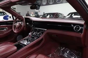 Bentley Continental GT V8 Cabriolet 2022 certifié, en bon état, boîte automatique, conduite à gauche, cuir foncé, turbo, transmission intégrale, jantes R18, régulateur de vitesse adaptatif - Product Image 6