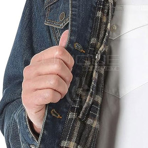 2025 ropa informal de Color sólido para hombre, Chaquetas vaqueras de invierno, chaqueta de calle, nueva moda, chaqueta vaquera cómoda para hombre - Product Image 4