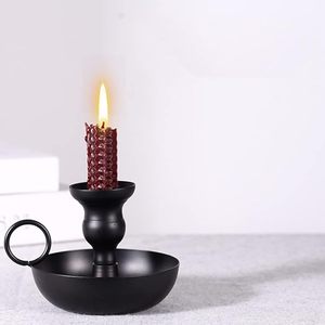 Bougeoir en fer idéal pour la fabrication de bougies fantaisie de haute qualité, fait à la main, présentoir pour salle d'exposition de style nouveau - Product Image 3