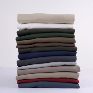 เสื้อยืดผ้าคอตตอนทรงหลวมเปิดไหล่สำหรับผู้ชายเสื้อยืดเปล่าออกแบบได้ตามต้องการ - Product Image 5