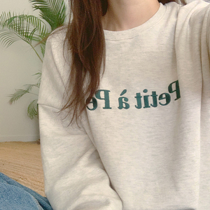 Bien hecho Venta caliente Casual Uso diario Buena calidad Loose Fit Stripe T Shirt Ropa Affit Loose Fit Sudadera - Product Image 2