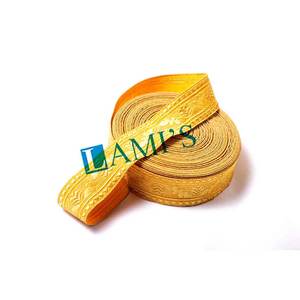 Tresse métallique dorée de 5mm à 60mm, tresses personnalisées OEM, galon de Tresse en dentelle de haute qualité par lami's Industries, vente en gros - Product Image 4