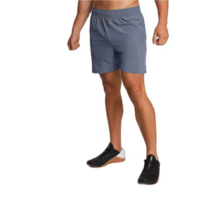 Shorts de sport décontractés pour hommes, logo personnalisé, shorts d'entraînement athlétiques, respirants, séchage rapide, salle de sport, course à pied, fitness - Product Image 4