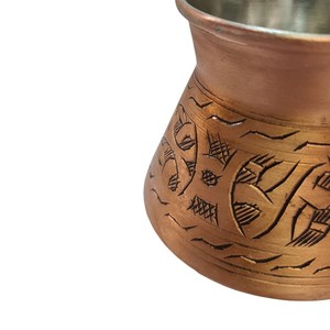 Nouvelle arrivée, cafetière turque en cuivre massif, vente en gros, vaisselle, tasse à café, décoration de table pour la maison, la cuisine, le restaurant, l'hôtel, les fêtes - Product Image 2