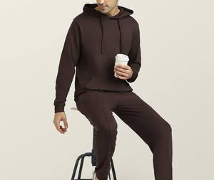 Survêtement pull-over pour hommes le plus demandé taux raisonnable anti-rides meilleurs modèles survêtement-pull-over avec tissu dernier cri - Product Image 3